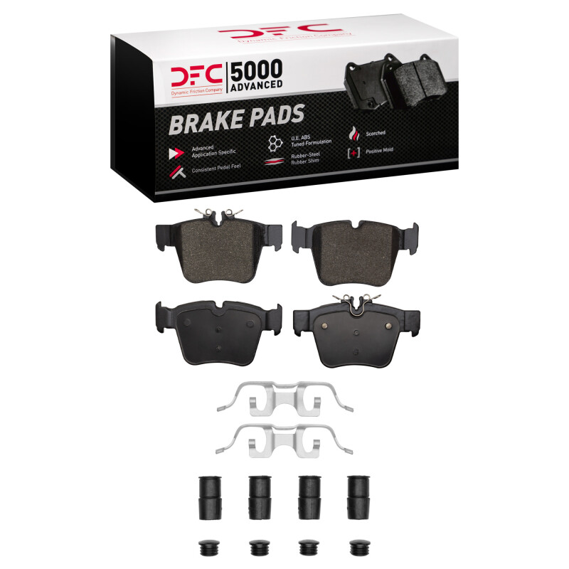 Mercedes-Benz GLC250 Brake Pads - Rear - DFC - 5000 Advanced Low Metallic - `16-`23