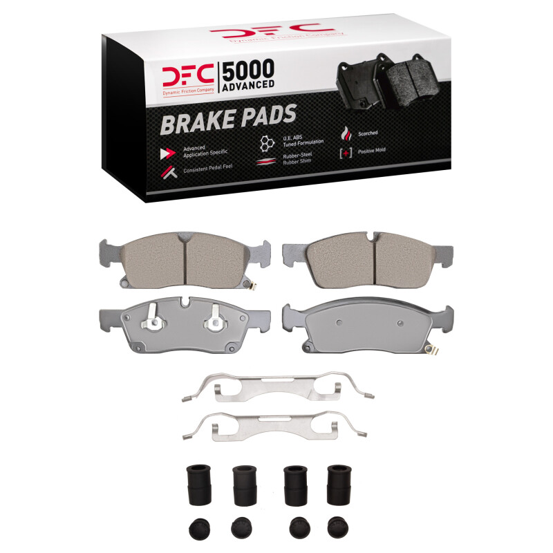 Mercedes-Benz GL450 Brake Pads - Front - DFC - 5000 Advanced Ceramic - `12-`18
