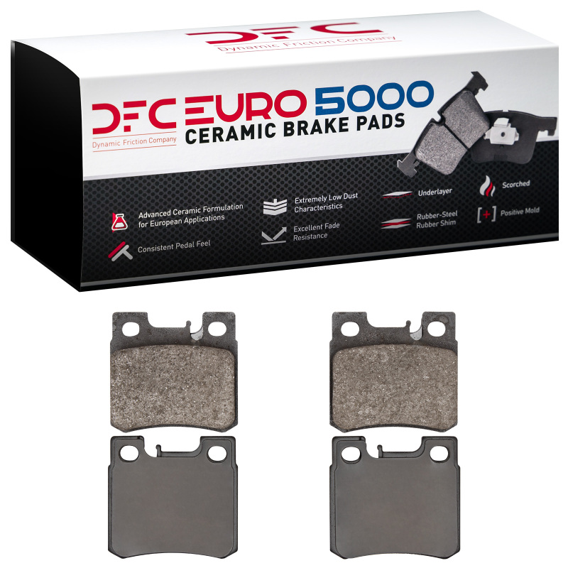 Mercedes-Benz 400E Brake Pads - Rear - DFC - Euro 5000 Ceramic - `87-`00