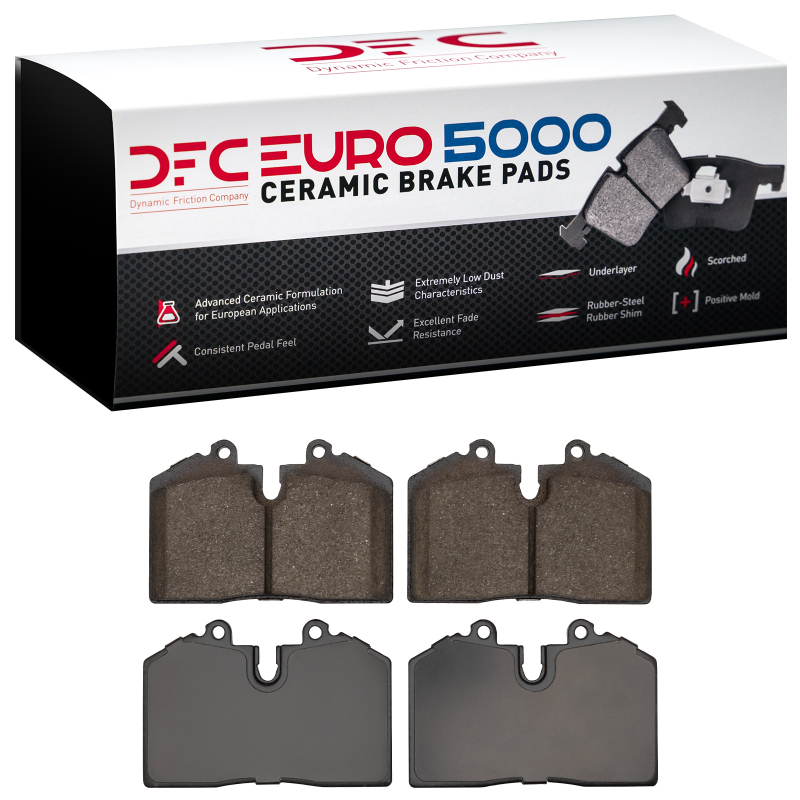 Ferrari 348 GTB Brake Pads - Front + Rear - DFC - Euro 5000 Ceramic - `78-`04