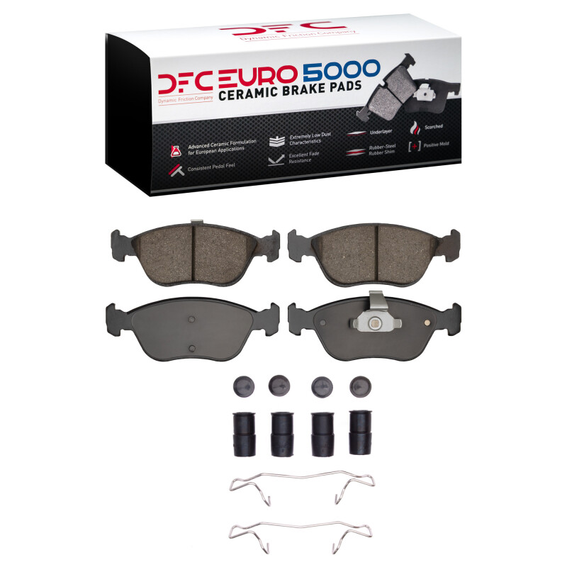 Volvo V70 Brake Pads - Front - DFC - Euro 5000 Ceramic - `93-`04