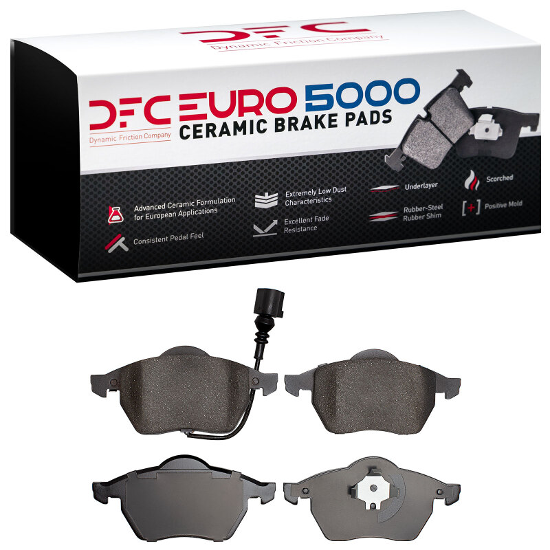 Volkswagen Jetta Wagon Brake Pads - Front - DFC - Euro 5000 Ceramic - `99-`10