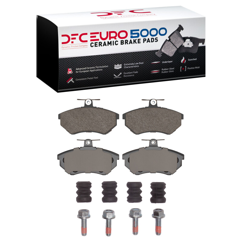 Audi Coupe Brake Pads - Front - DFC - Euro 5000 Ceramic - `84-`02