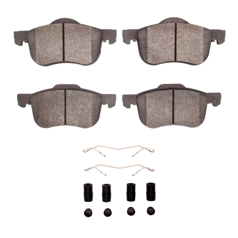 Volvo V70 Brake Pads - Front - DFC - Euro 5000 Ceramic + Hardware Kit - `99-`09
