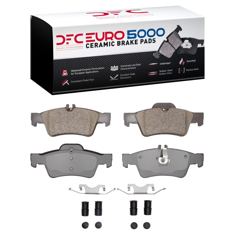 Mercedes-Benz E200 Brake Pads - Rear - DFC - Euro 5000 Ceramic - `02-`18