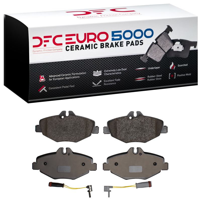 Mercedes-Benz E350 Brake Pads - Front - DFC - Euro 5000 Ceramic - `03-`09