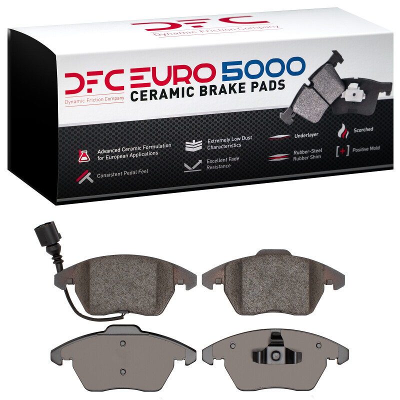 Audi A3 Brake Pads - Front - DFC - Euro 5000 Ceramic - `05-`18
