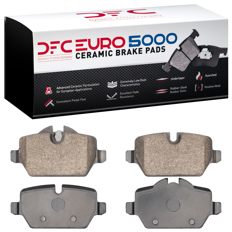 BMW 120i Brake Pads - Rear - DFC - Euro 5000 Ceramic - `05-`16