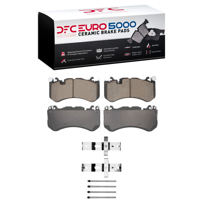 Audi RS7 Brake Pads - Front - DFC - Euro 5000 Ceramic - `07-`25