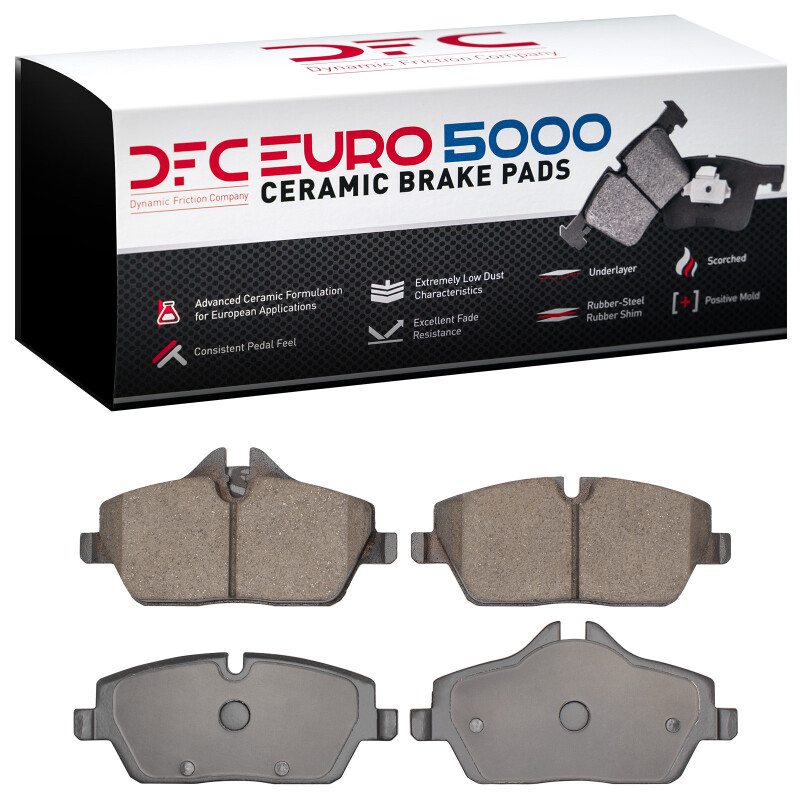 BMW 120i Brake Pads - Front - DFC - Euro 5000 Ceramic - `06-`24