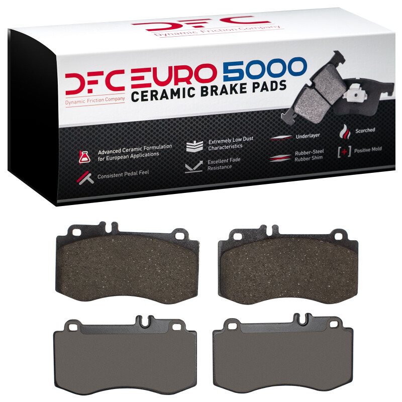 Mercedes-Benz E550 Brake Pads - Front - DFC - Euro 5000 Ceramic - `10-`17
