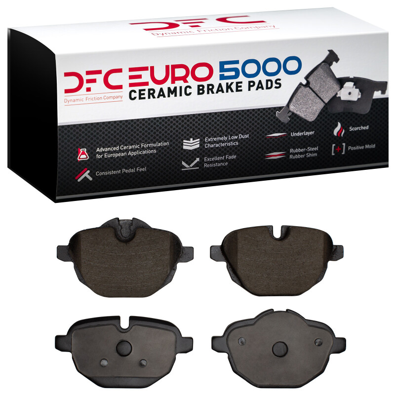 BMW 530i Brake Pads - Rear - DFC - Euro 5000 Ceramic - `11-`25