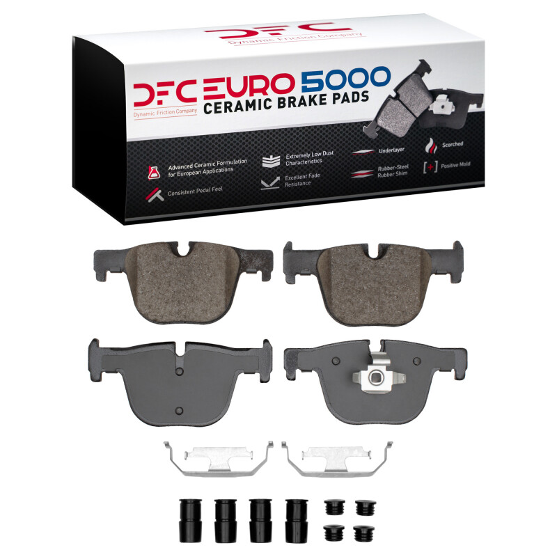 BMW 335I GT xDrive Brake Pads - Rear - DFC - Euro 5000 Ceramic - `12-`20