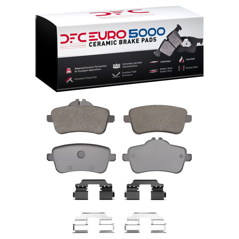 Mercedes-Benz ML350 Brake Pads - Rear - DFC - Euro 5000 Ceramic - `12-`18