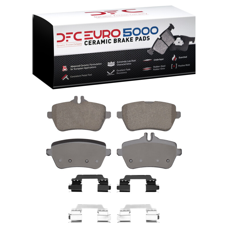 Mercedes-Benz S550E Brake Pads - Rear - DFC - Euro 5000 Ceramic - `13-`21