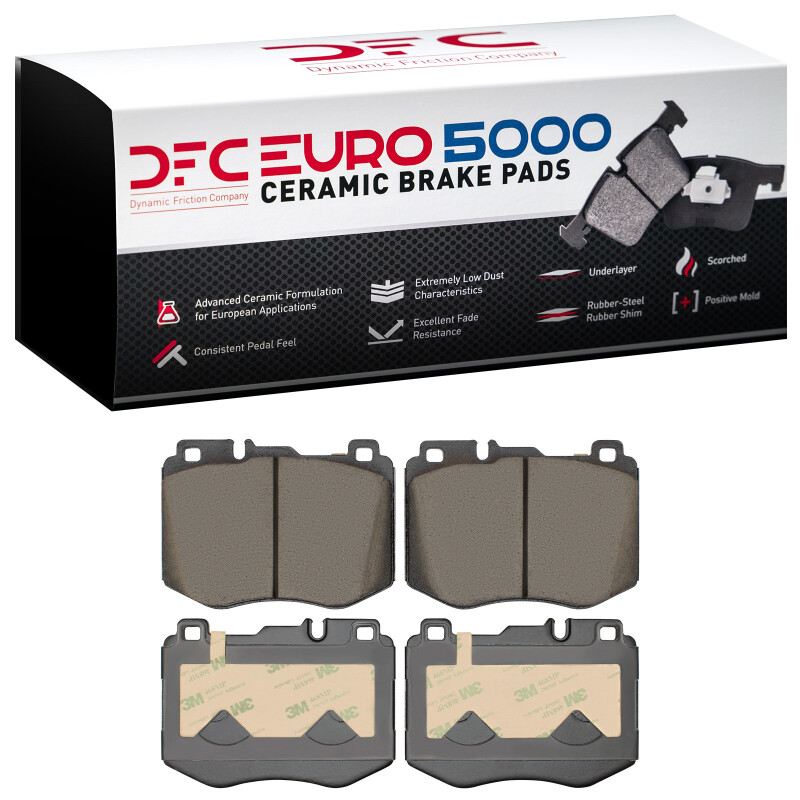 Mercedes-Benz C300 Brake Pads - Front - DFC - Euro 5000 Ceramic - `15-`23