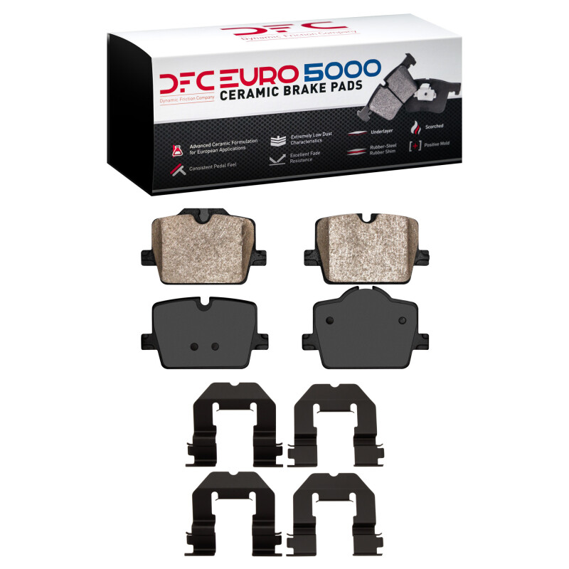 BMW 330e xDrive Brake Pads - Rear - DFC - Euro 5000 Ceramic - `19-`25