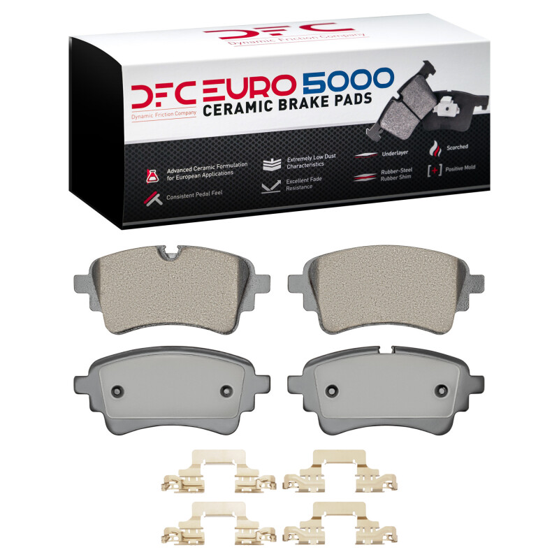 Audi A7 Sportback Brake Pads - Rear - DFC - Euro 5000 Ceramic - `20-`25