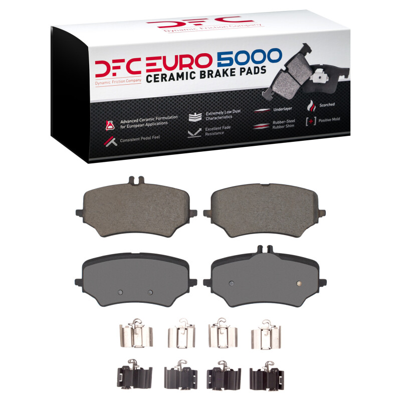 Mercedes-Benz EQS 580 Brake Pads - Rear - DFC - Euro 5000 Ceramic - `22-`25