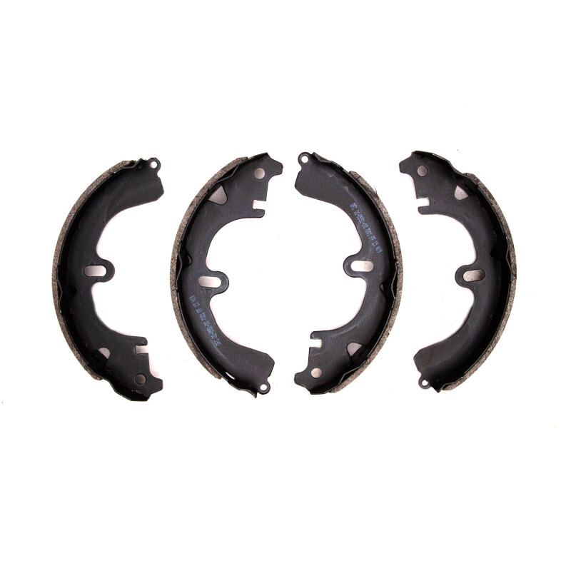 Chevrolet Nova Brake Shoes - Rear - DFC - Premium Service Shoes, Semi-Metallic - Black - `83-`02