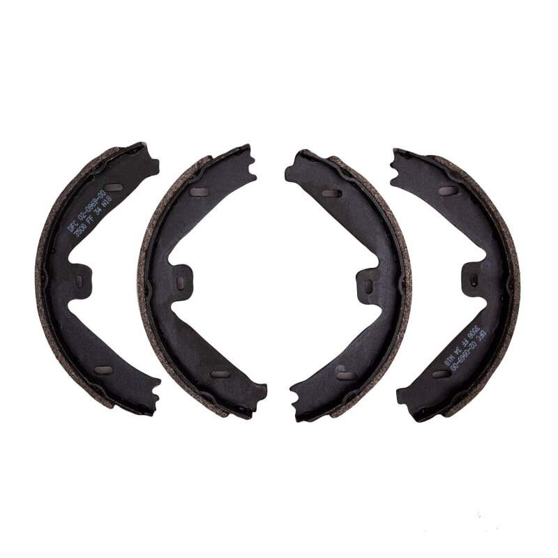 Mercedes-Benz CLS63 AMG Parking Brake Shoes - DFC - Carbon Steel, Semi-Metallic - Black - `09-`18