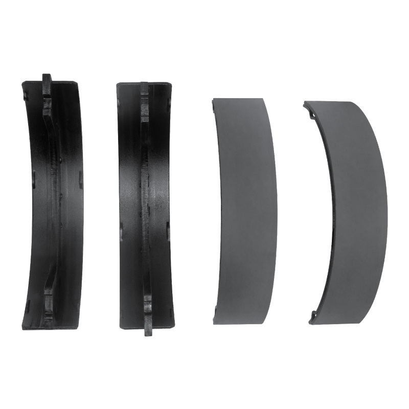 Ford Transit-350 HD Brake Shoes - DFC - Carbon Steel - Black - `20-`25