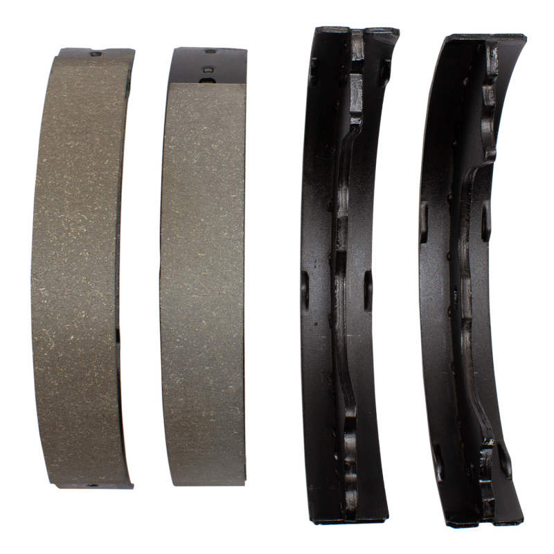 Ford F600 Super Duty Brake Shoes - DFC - Carbon Steel, Semi-Metallic - Black - `23-`26