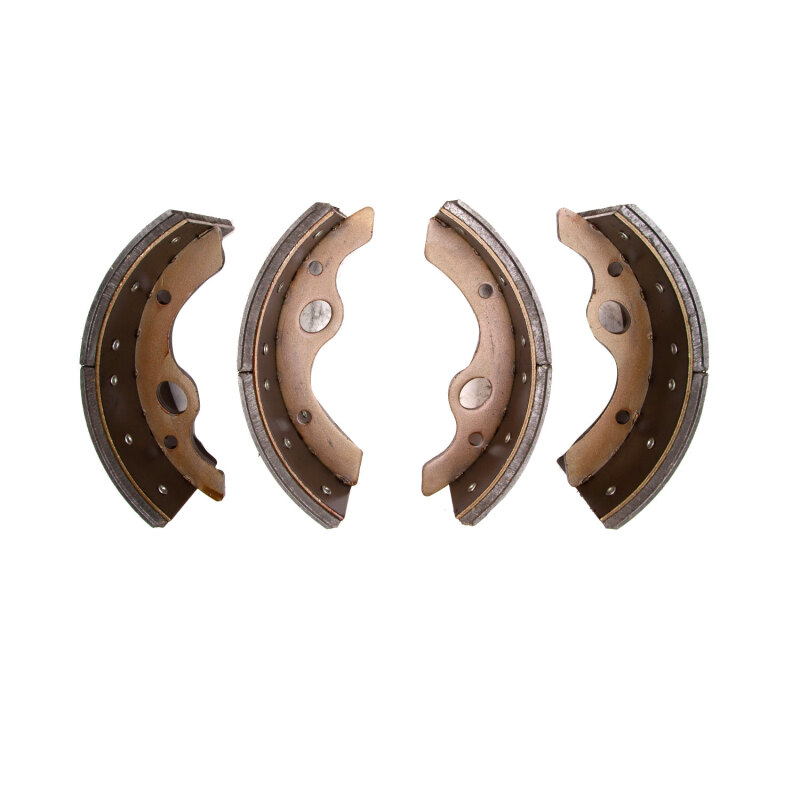 Mitsubishi Fuso FH Series Brake Shoes - Rear - DFC - Premium Riveted - Black - `96-`04