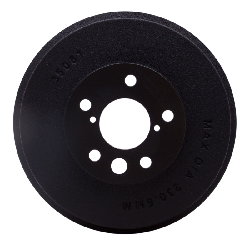 Subaru Forester Brake Drum - Rear - DFC - True Balanced - Black High Temperature Coating - `93-`01