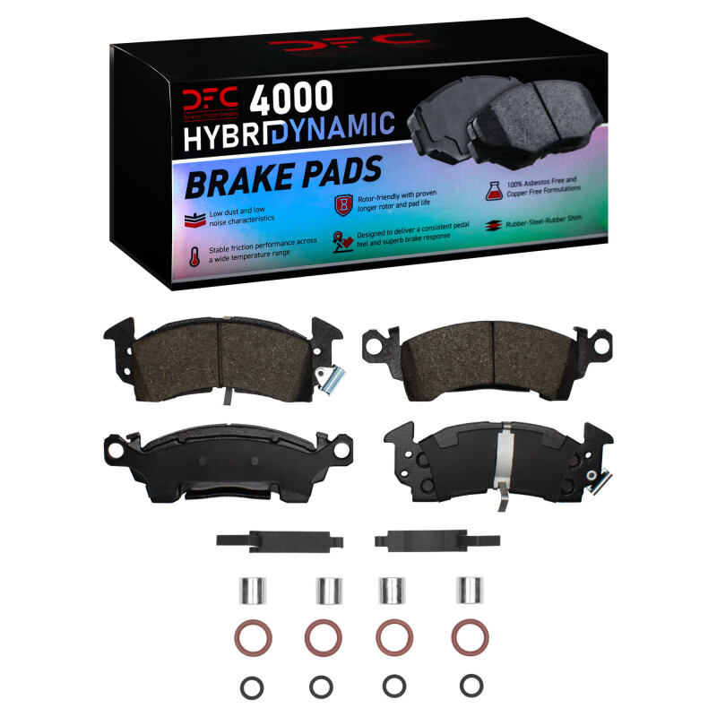Buick GS 400 Brake Pads - Front - DFC - 4000 HybriDynamic - `67-`02
