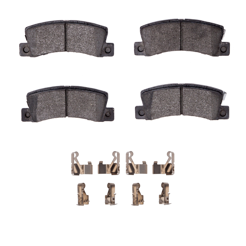 Lexus ES300 Brake Pads - Rear - DFC - 4000 HybriDynamic - `90-`03