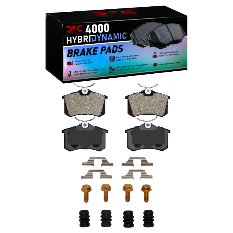Audi A4 Brake Pads - Rear - DFC - 4000 HybriDynamic - `99-`08