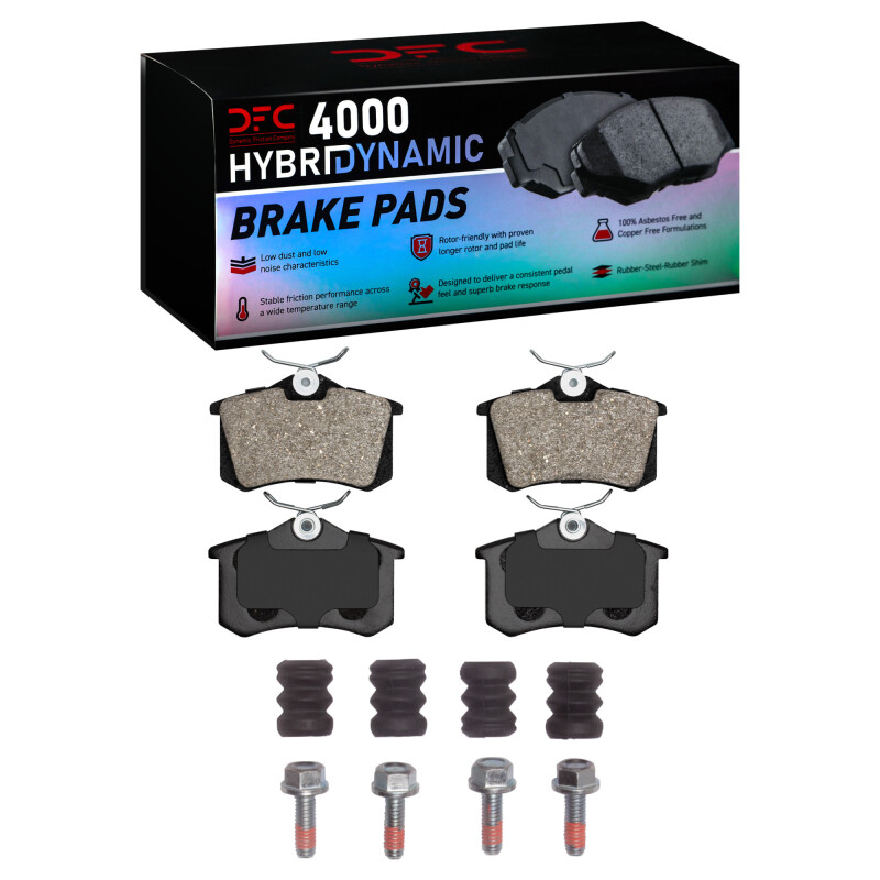 Audi A3 Brake Pads - Rear - DFC - 4000 HybriDynamic - `85-`19