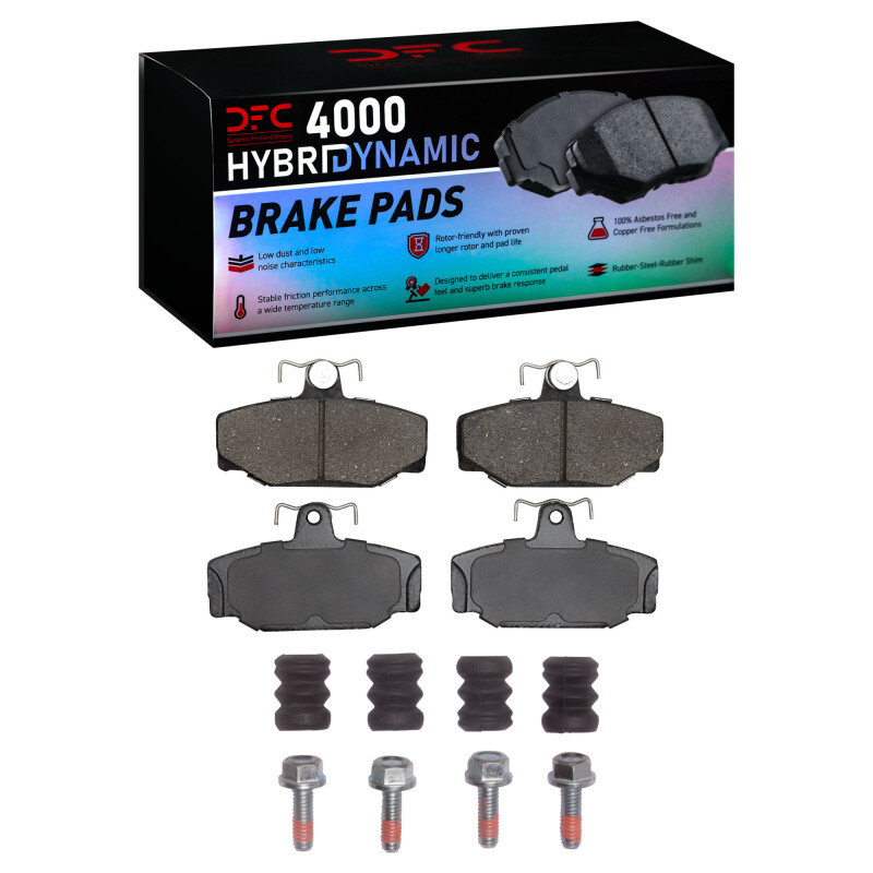 Volvo 760 Series Brake Pads - Rear - DFC - 4000 HybriDynamic - `88-`00