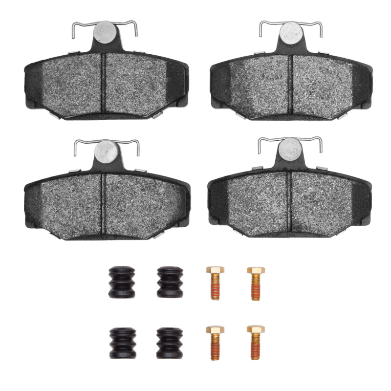 Volvo 760 Series Brake Pads - Rear - DFC - 4000 HybriDynamic - `88-`00