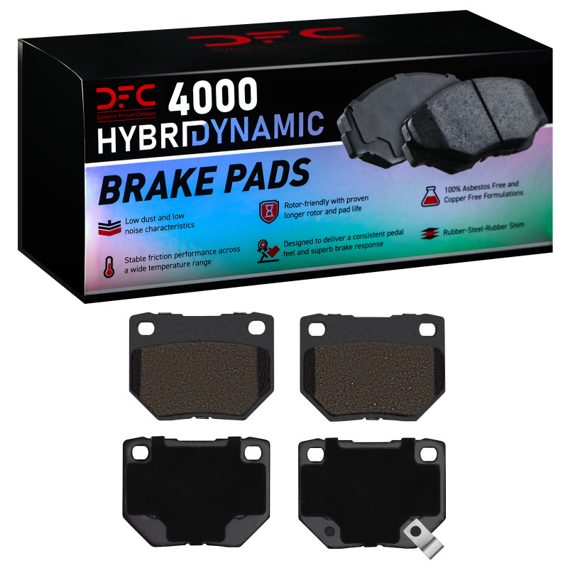 Subaru Impreza Brake Pads - Rear - DFC - 4000 HybriDynamic - `06-`07