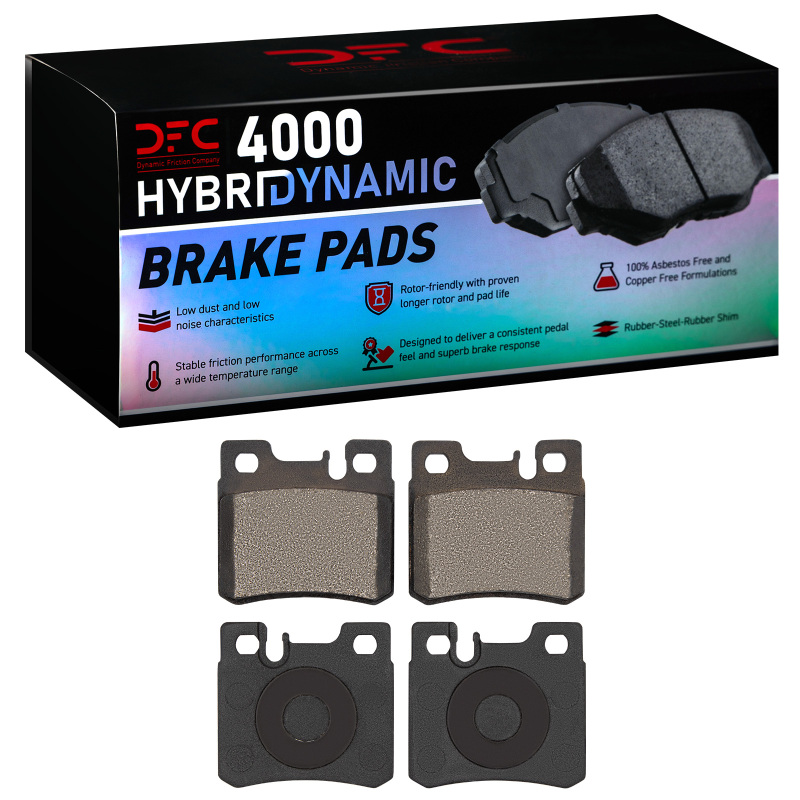 Saab 900 Brake Pads - Rear - DFC - 4000 HybriDynamic - `87-`00