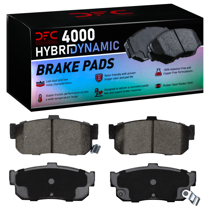 Nissan Sentra Brake Pads - Rear - DFC - 4000 HybriDynamic - `91-`01 Nissan Sentra Brake Pads - Rear - DFC - 4000 HybriDynamic - `91-`01
