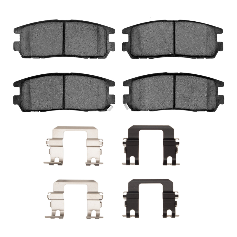 Acura SLX Brake Pads - Rear - DFC - 4000 HybriDynamic - `92-`04