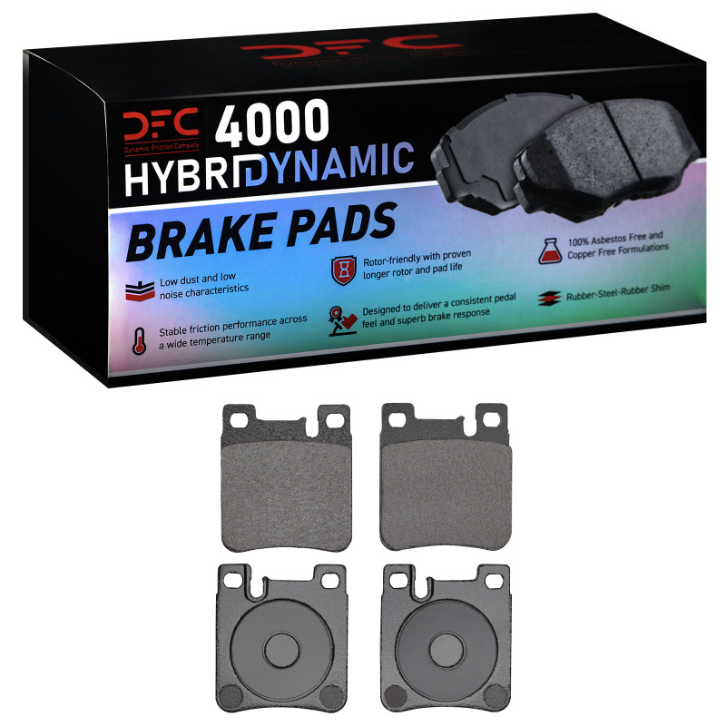 Mercedes-Benz SLK55 AMG Brake Pads - Rear - DFC - 4000 HybriDynamic - `91-`09