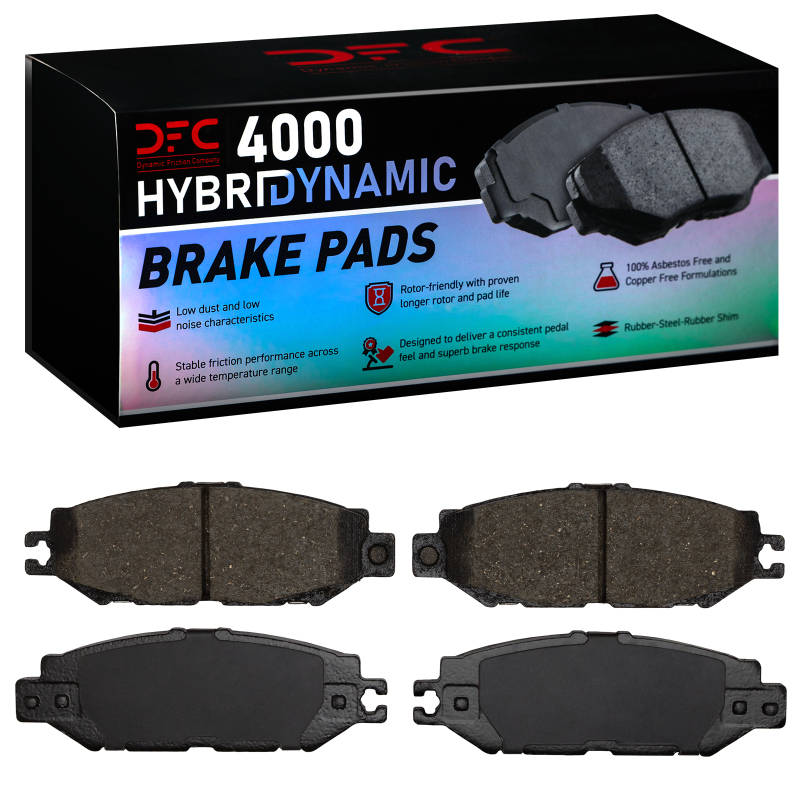 Lexus LS400 Brake Pads - Rear - DFC - 4000 HybriDynamic - `93-`00