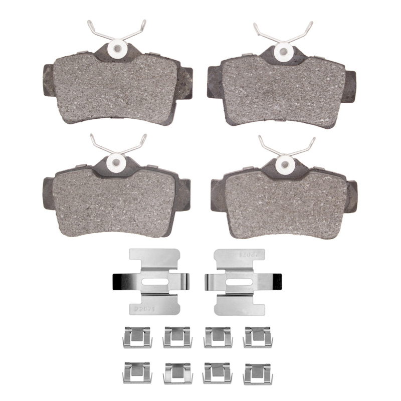 Ford Mustang Brake Pads - Rear - DFC - 4000 HybriDynamic - `94-`04