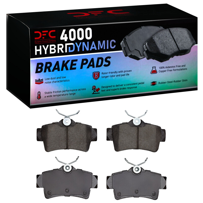 Ford Mustang Brake Pads - Rear - DFC - 4000 HybriDynamic - `94-`04