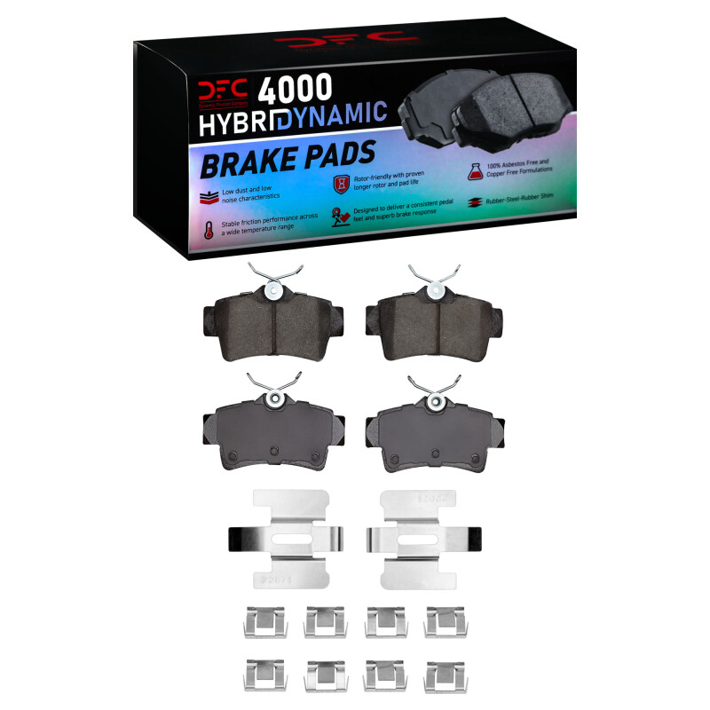 Ford Mustang Brake Pads - Rear - DFC - 4000 HybriDynamic - `94-`04