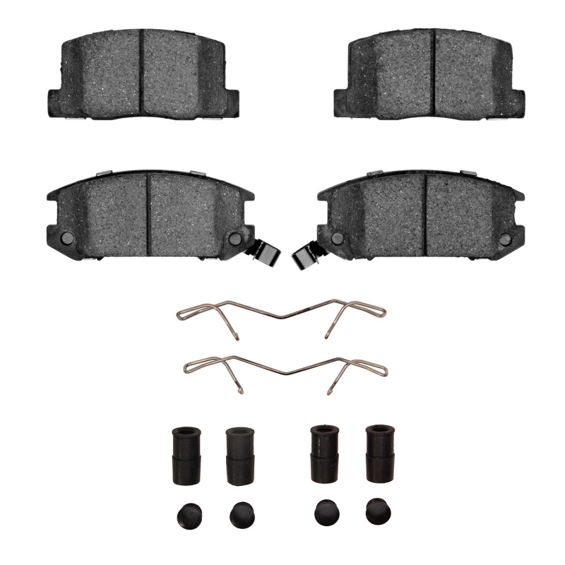 Toyota MR2 Brake Pads - Rear - DFC - 4000 HybriDynamic - `91-`05