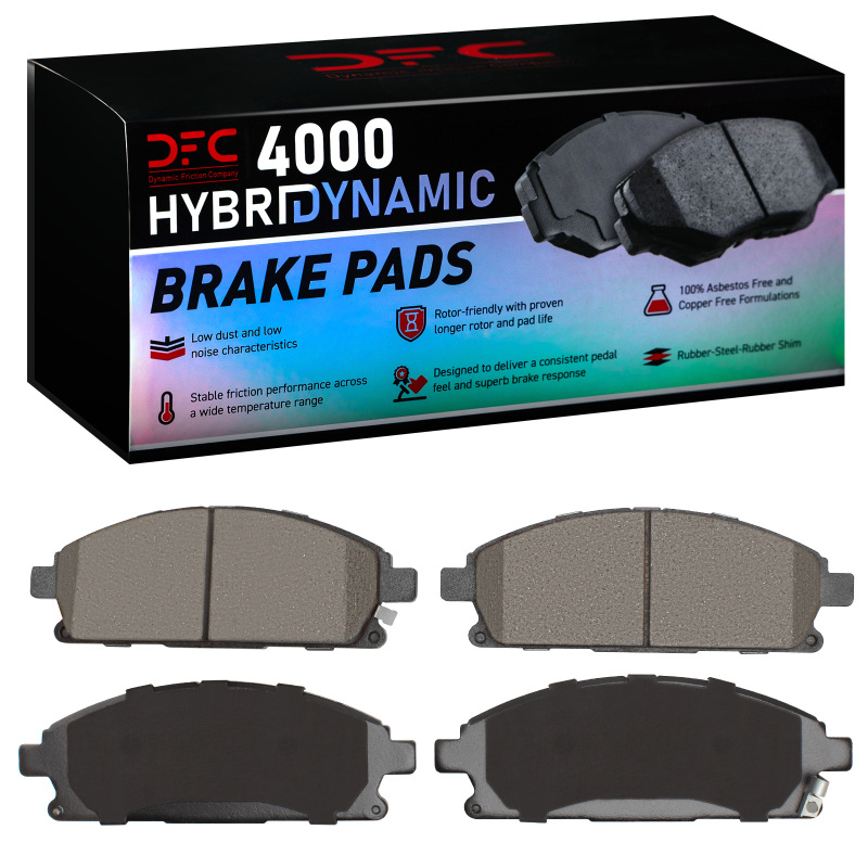 Nissan Pathfinder Brake Pads - Front - DFC - 4000 HybriDynamic - `96-`04