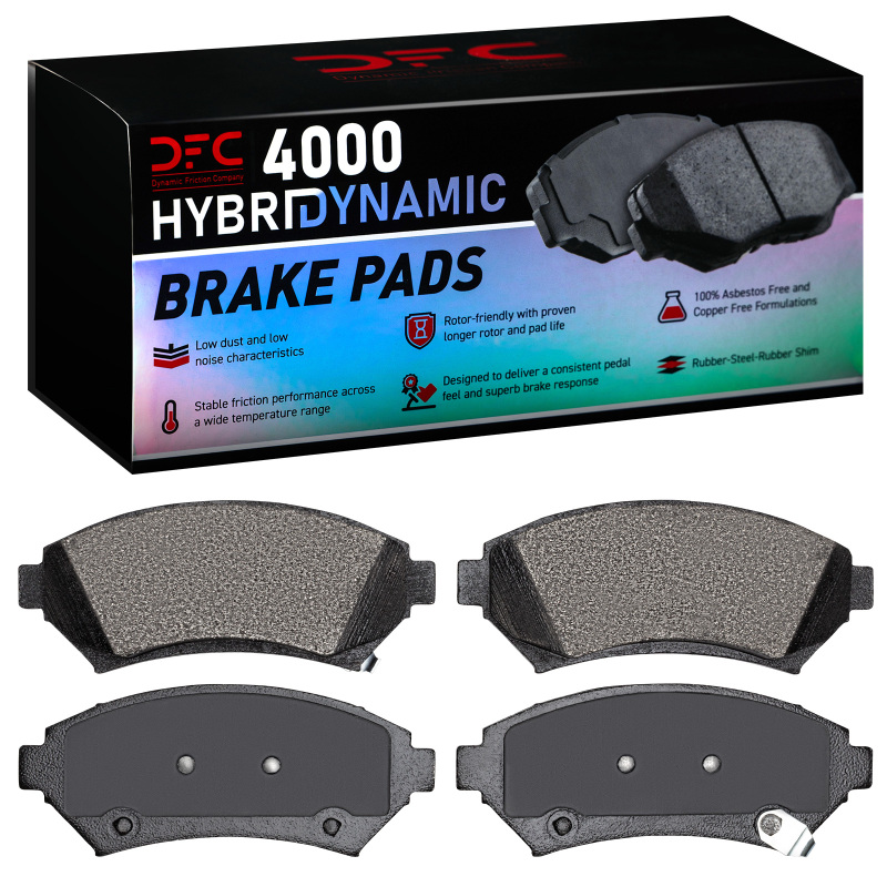 Pontiac Trans Sport Brake Pads - Front - DFC - 4000 HybriDynamic - `97-`05