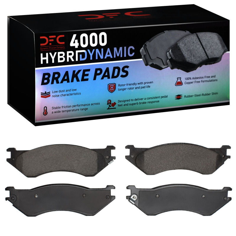 Lincoln Navigator Brake Pads - Front - DFC - 4000 Hybridynamic - `97-`04