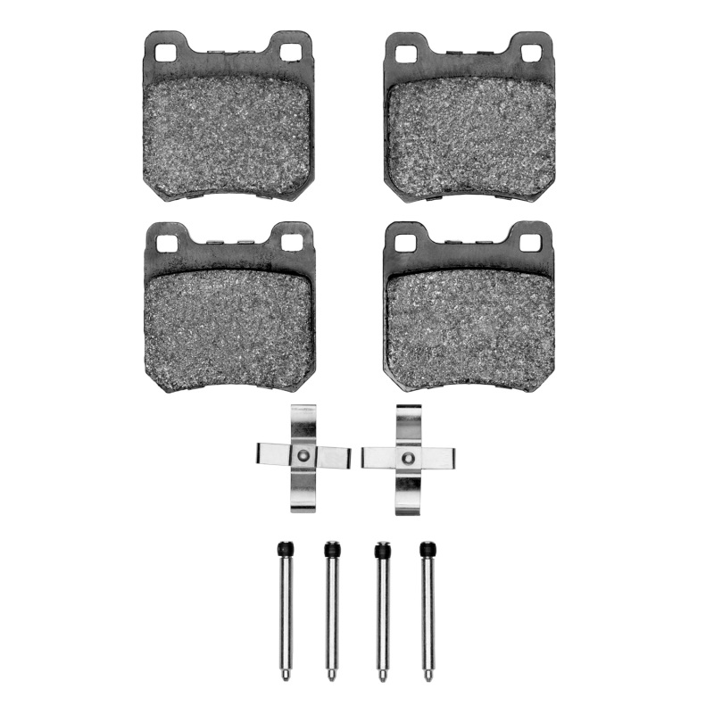 Chevrolet Astra Brake Pads - Rear - DFC - 4000 HybriDynamic - `97-`08