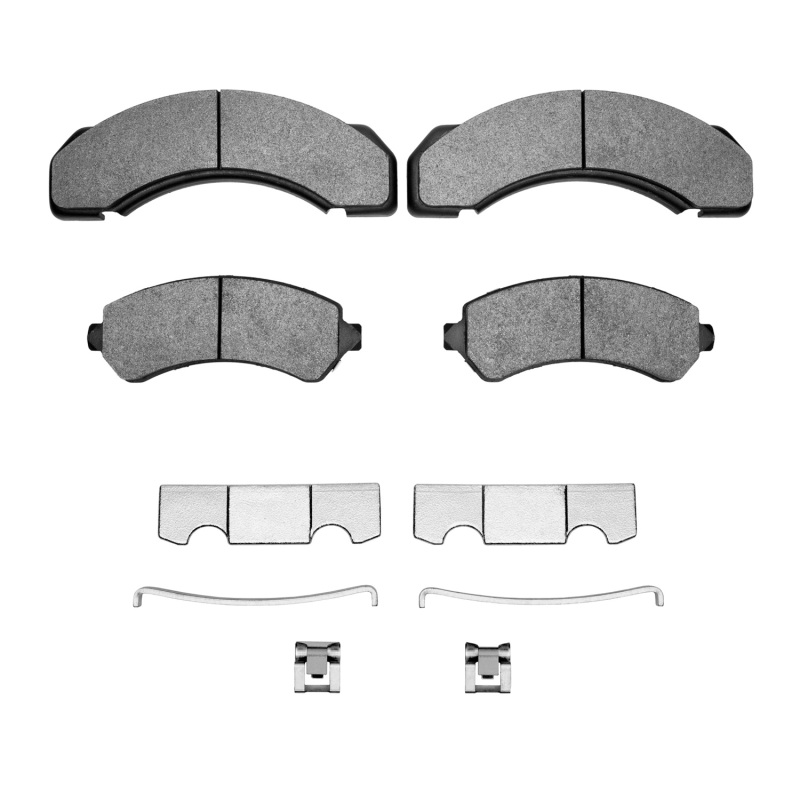 Chevrolet P30 Brake Pads - Front/Rear - DFC - 4000 HybriDynamic - `73-`00